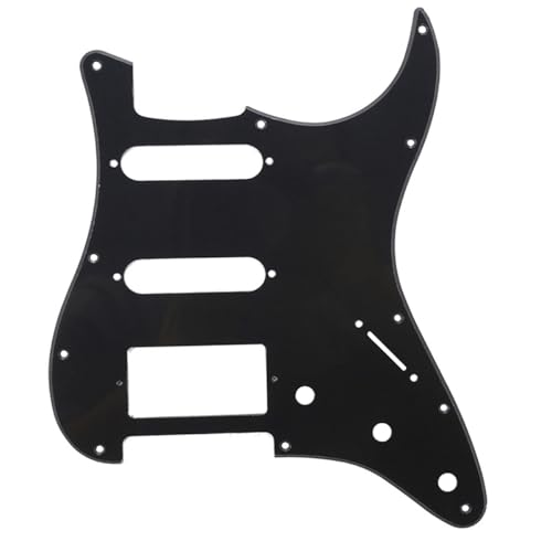 ピックガード レッドミラー Amazon | Musiclily SSH 11穴ストラトピックガード Fender